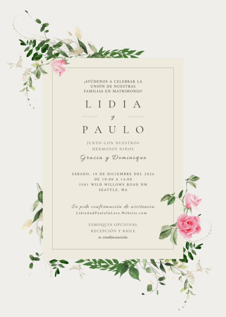 2603 Que Decir En Una Invitacion De Boda Para Un Segundo Matrimonio Ejemplos Y Tarjet