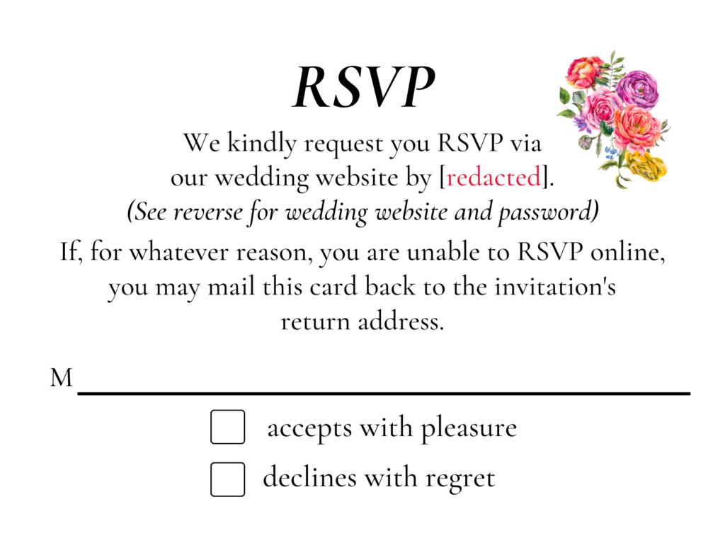 As Wedding Season Rolls In Dont Repeat My Mistake Remember To Rsvp