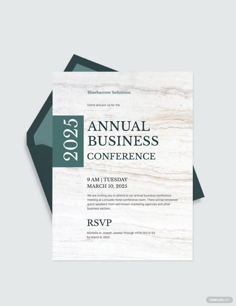Business Conference Invitation