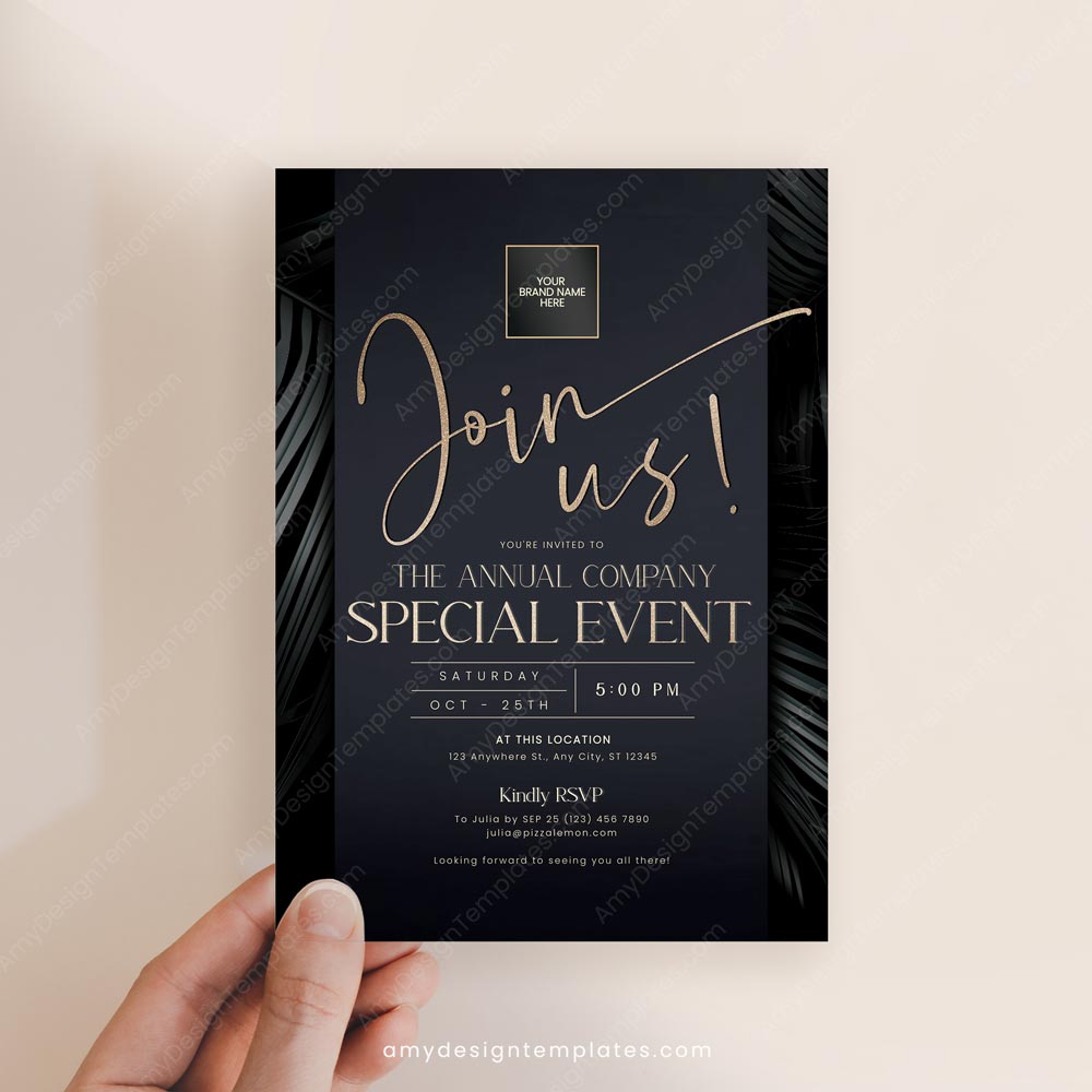 Business Invitation Template