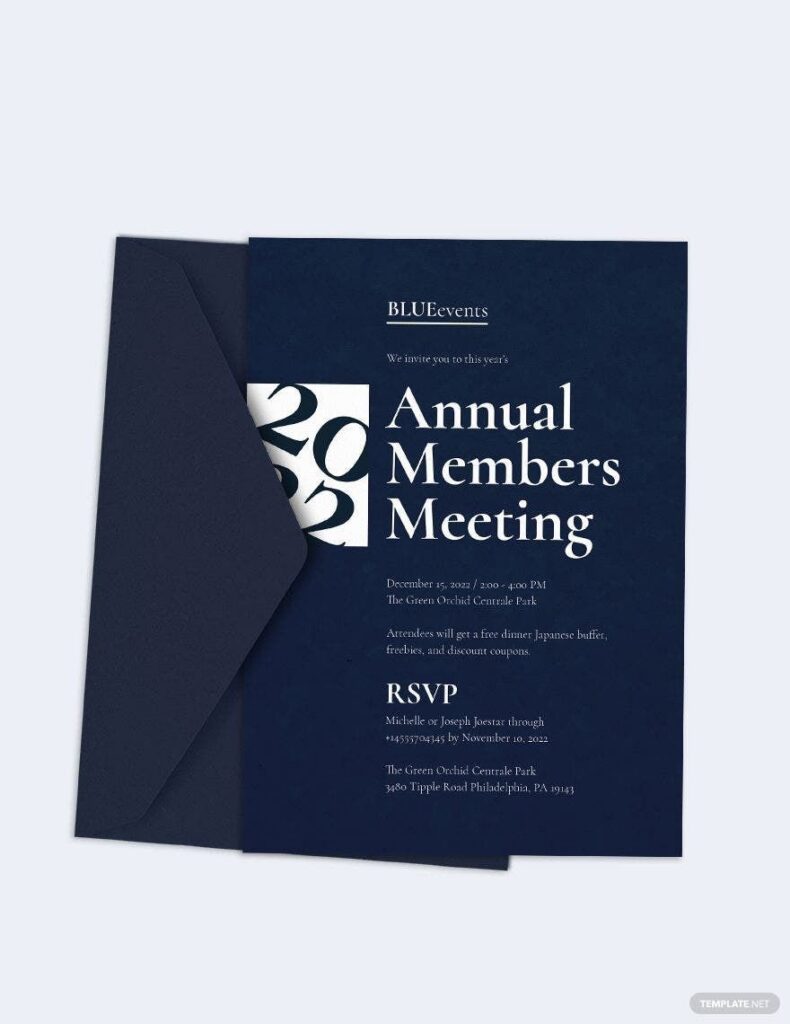Business Meeting Invitation