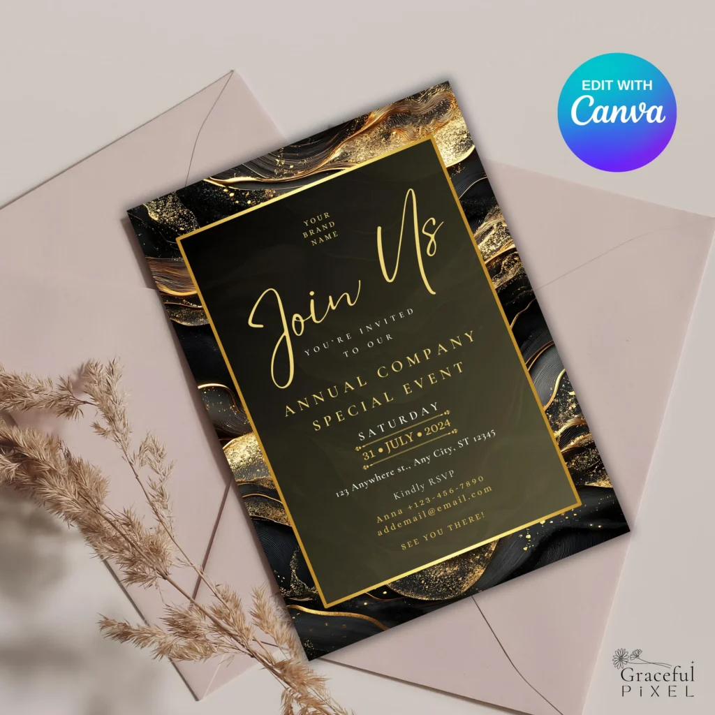 Business Meeting Invitation Corporate