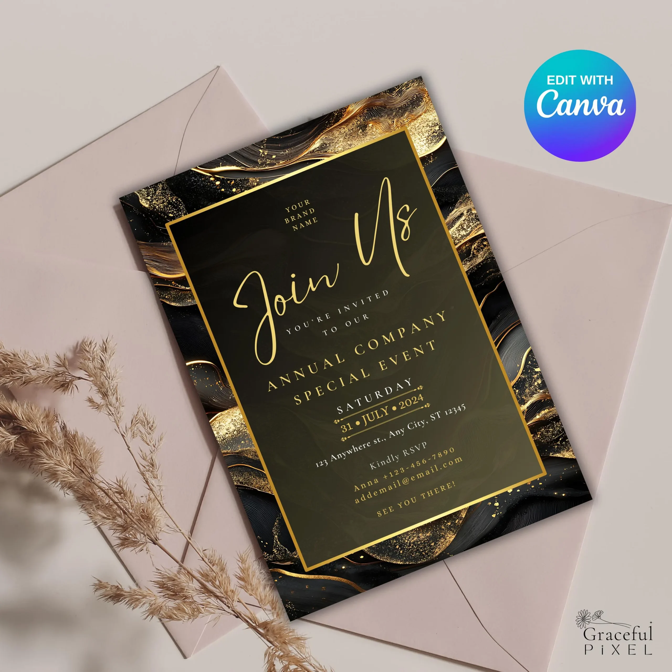 Business Meeting Invitation Corporate
