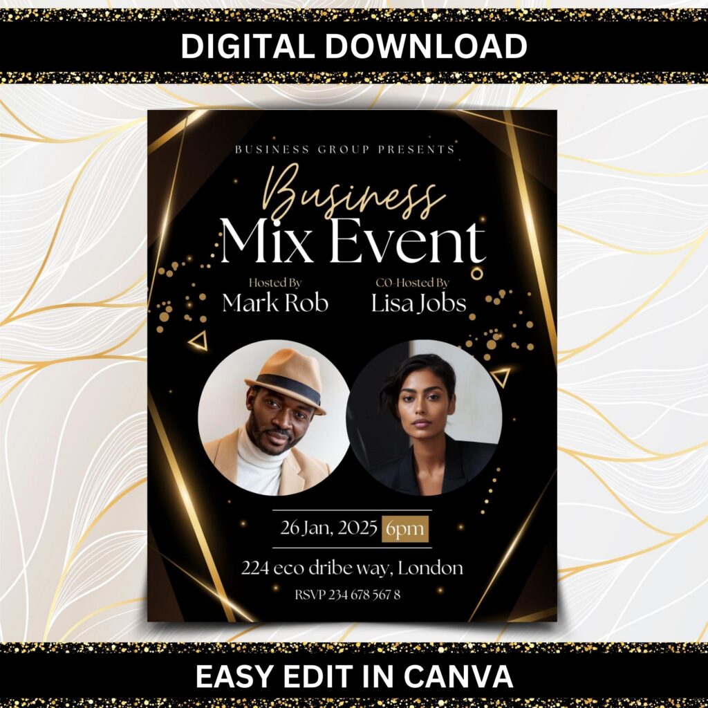 Business Mixer Flyer Networking Event