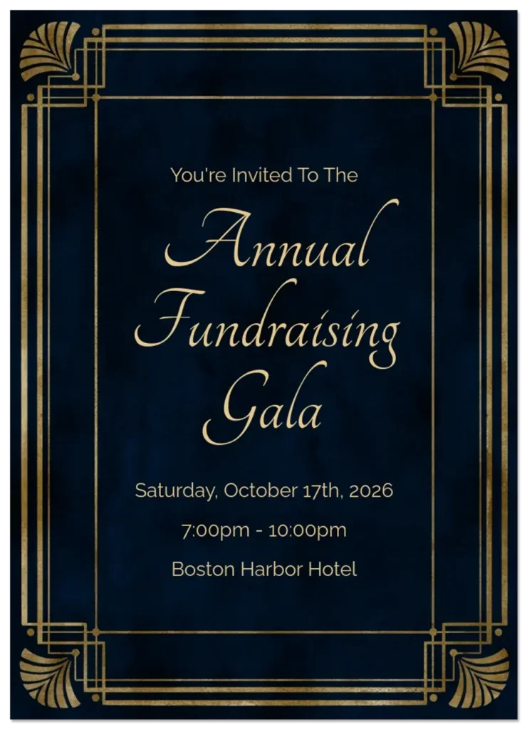 Charity Fundraiser