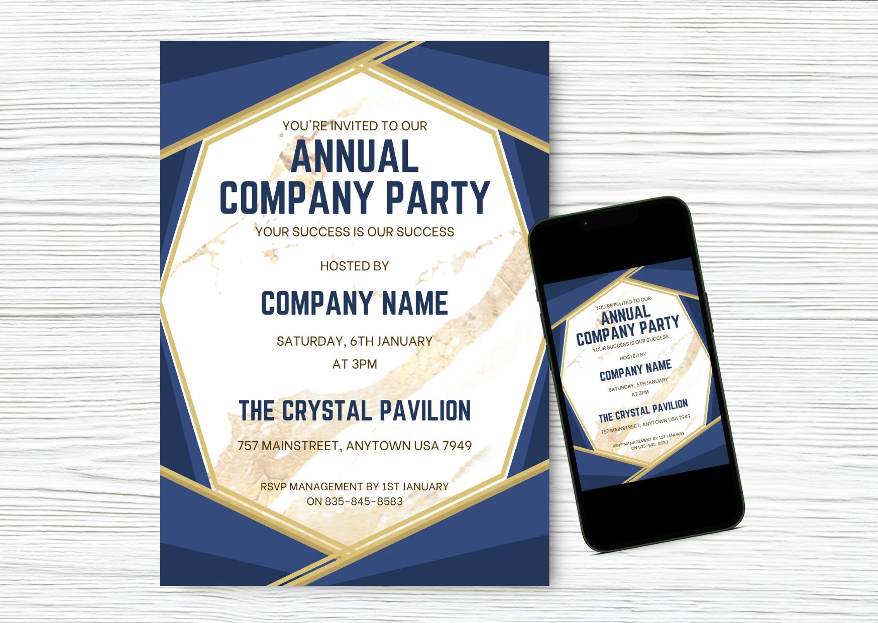 Company Party Invitation Employee
