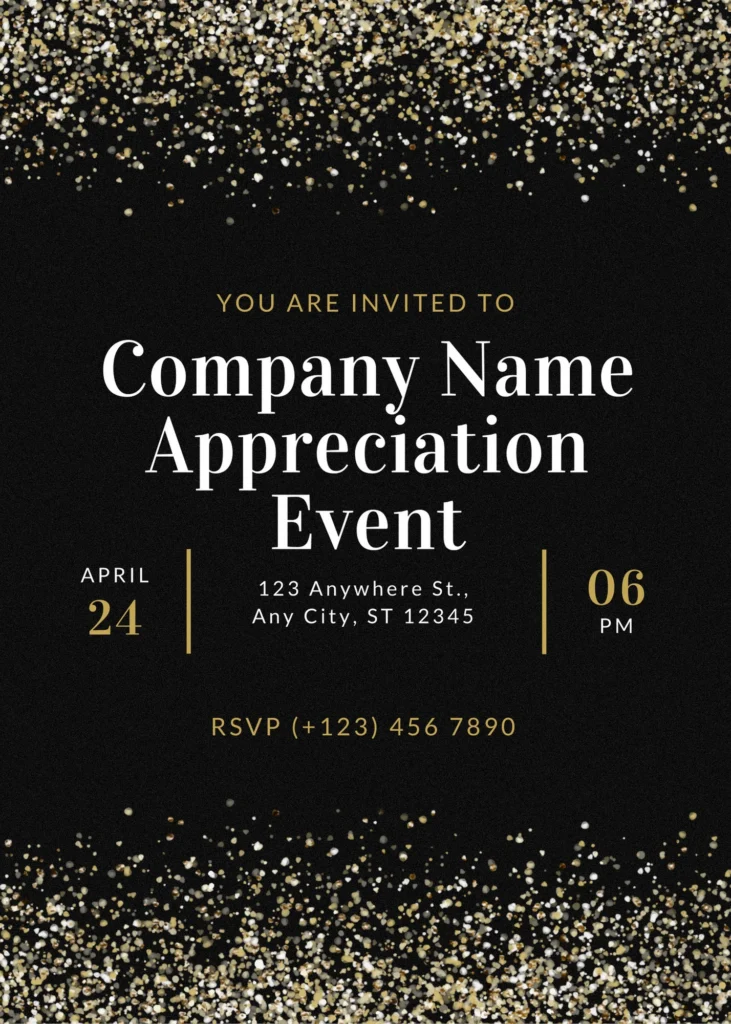 Corporate Event Invitation Templates