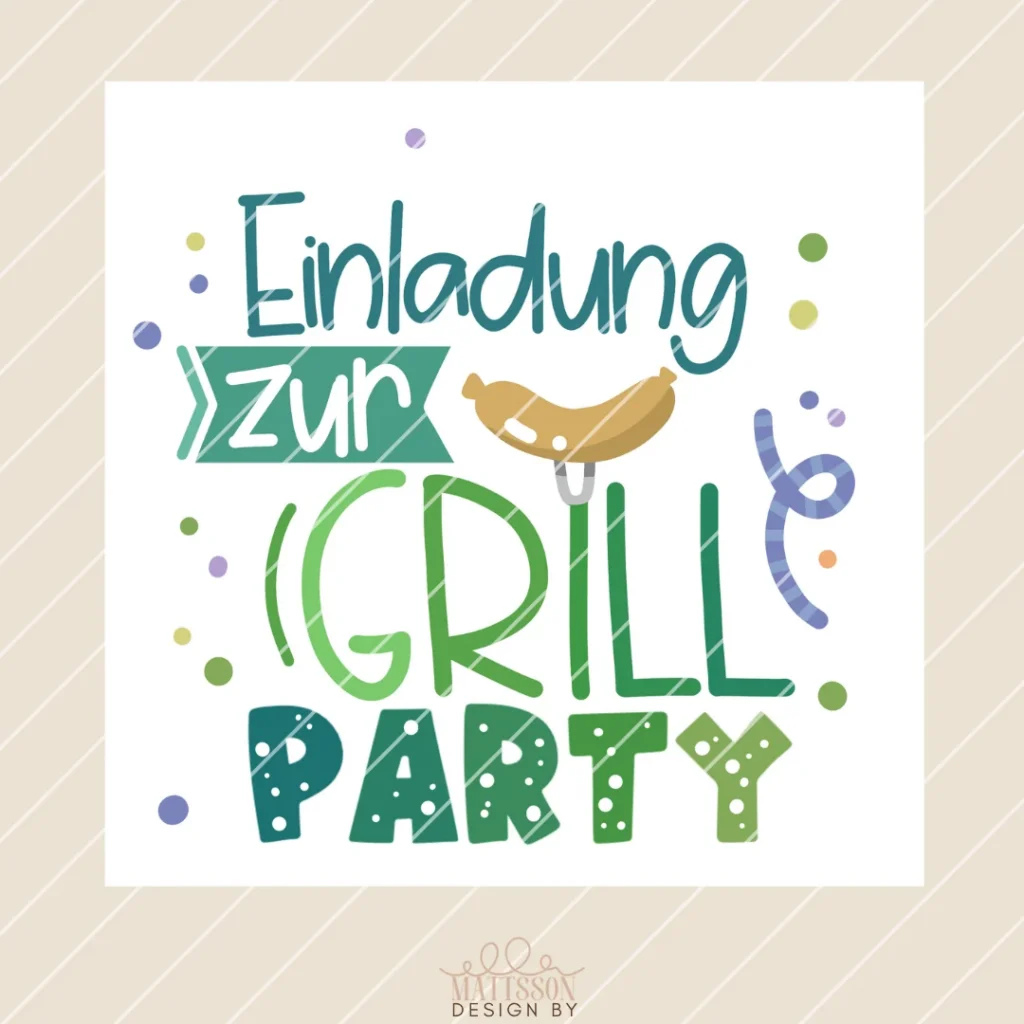 Einladung Zur Grillparty