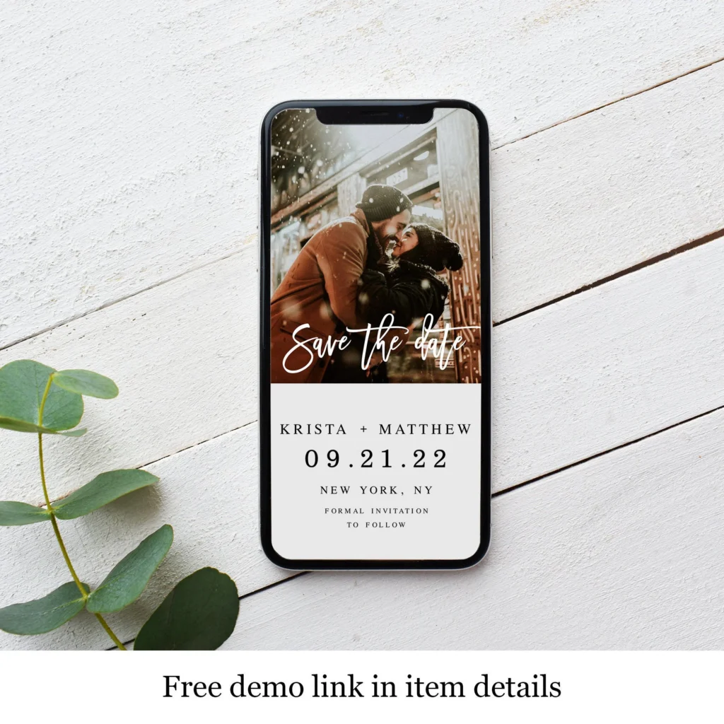 Electronic Save The Date Template Text