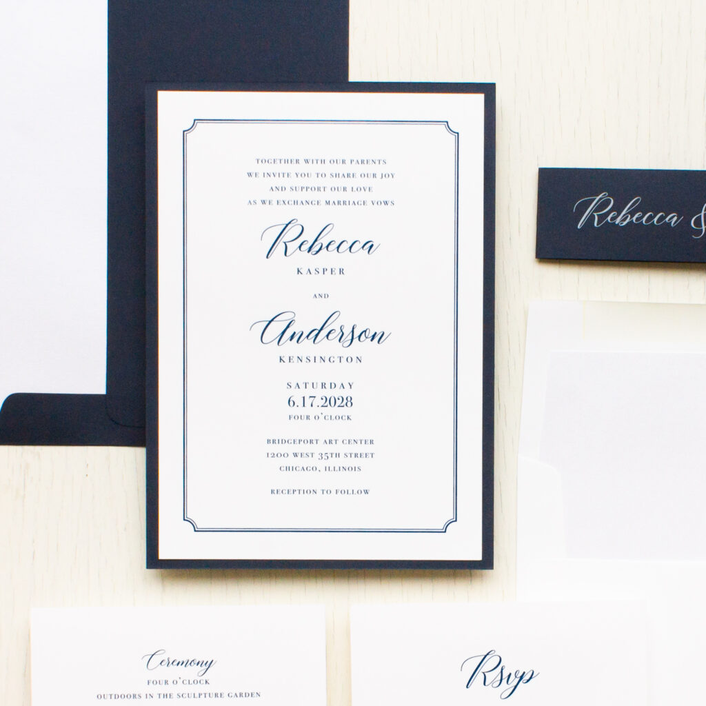 Elegant Simple Wedding Invitations Elegant Simple Wedding Invitations