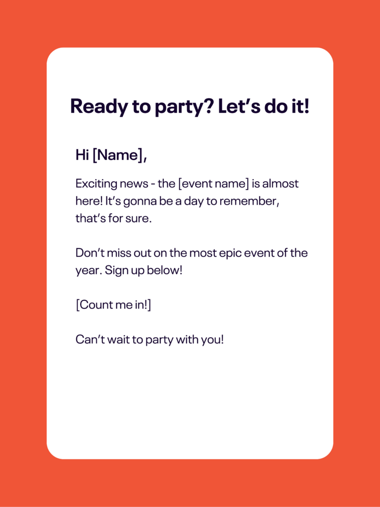 Event Reminder Email Template Event Reminder Email Template