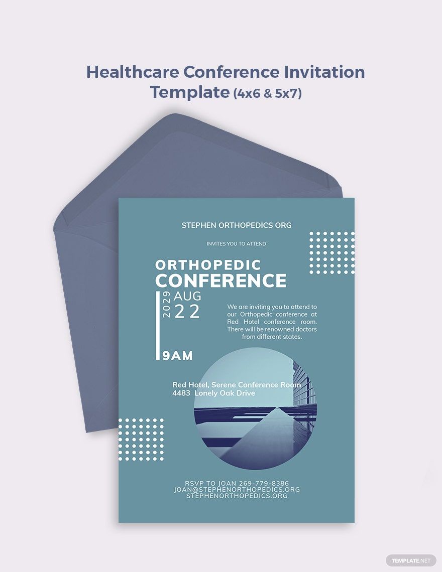 Healthcare Conference Invitation