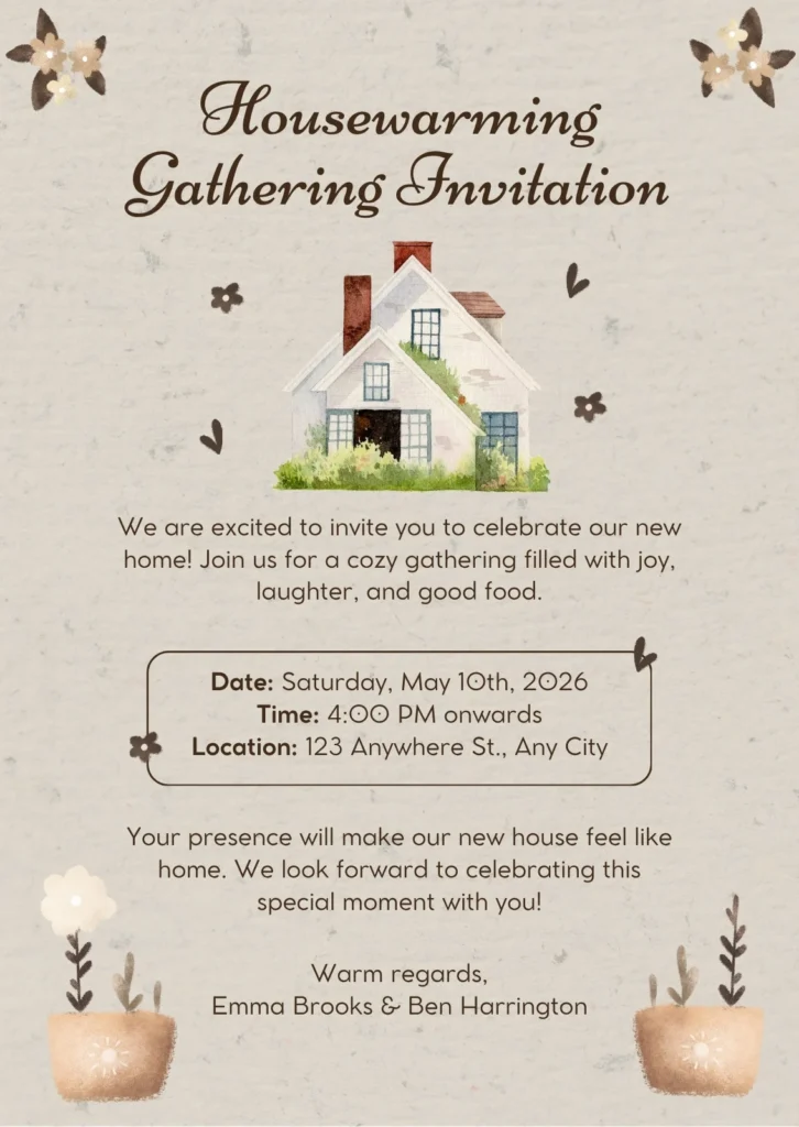 Housewarming