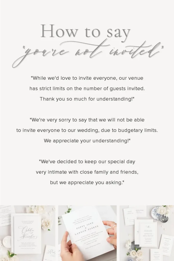 How To Limit Your Wedding Guest List Without Offending Anyone How To Limit Your Wedding Guest List Without Offending Anyone
