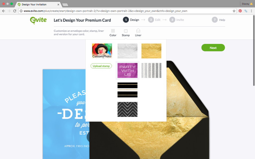 How To Make Your Own Invitation With Evite Bethere
