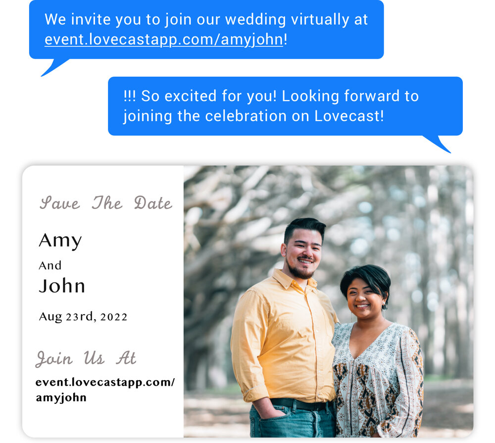 How To Send Your Virtual Wedding Invitation