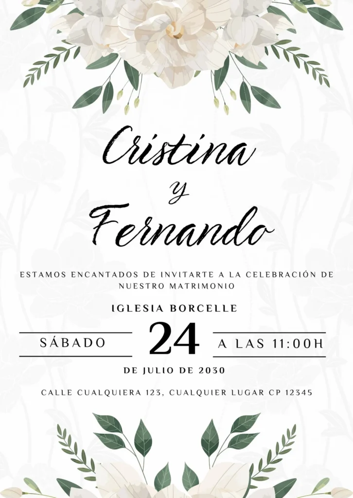 Invitaciones Invitaciones