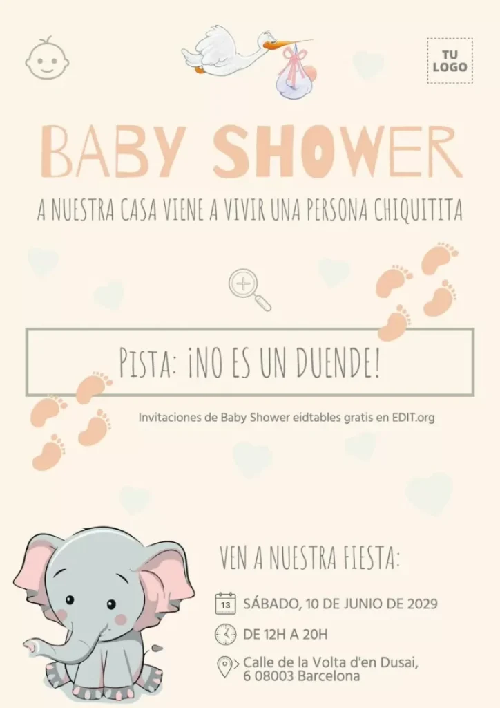 Invitaciones Baby Shower
