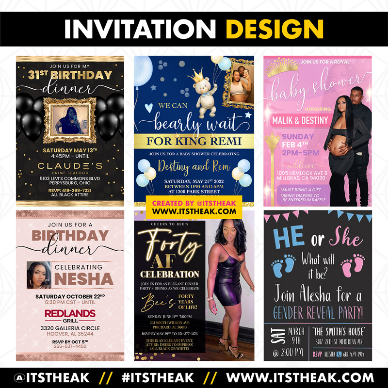 Invitation Design Invitation Design