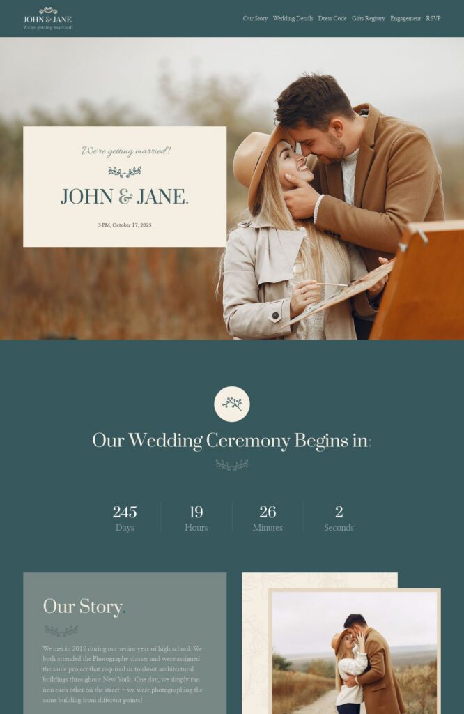 Invitation Website Invitation Website