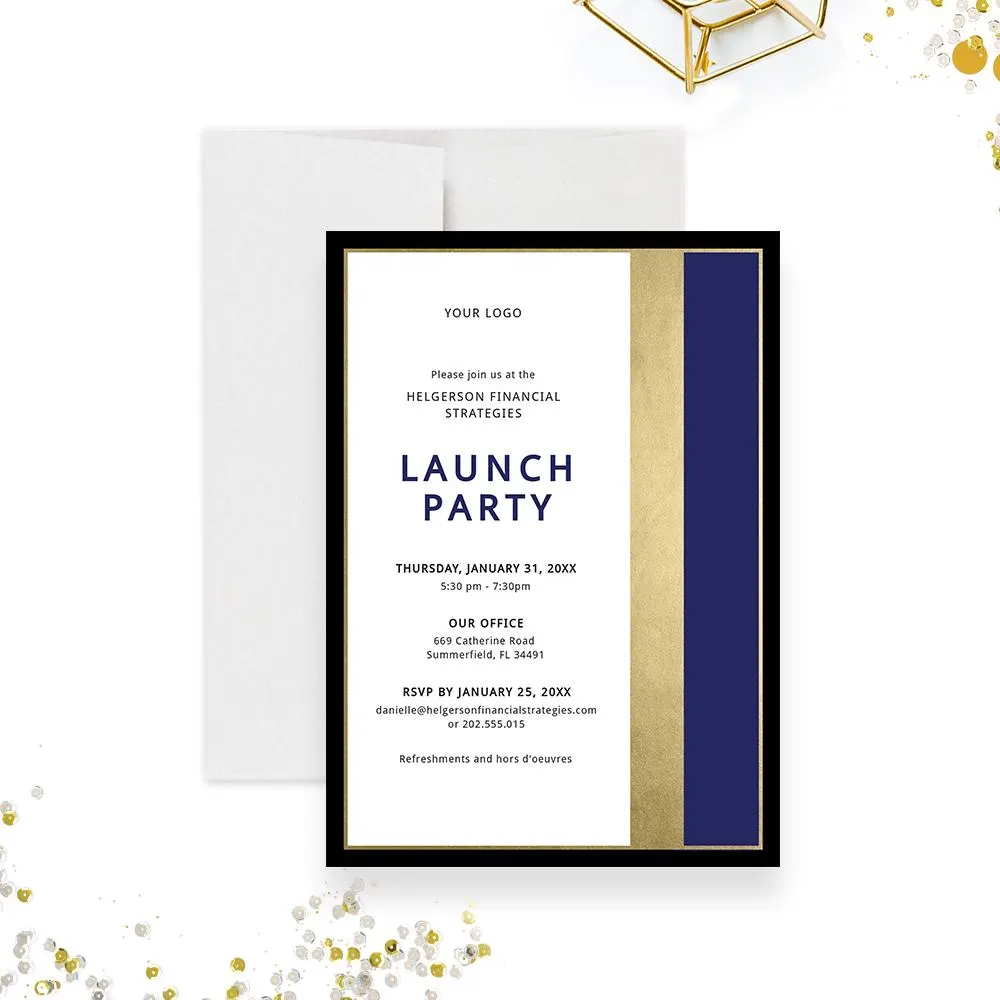 Launch Party Invitation