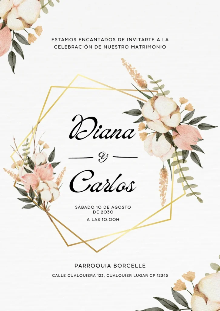 Marcos Para Invitaciones De Boda