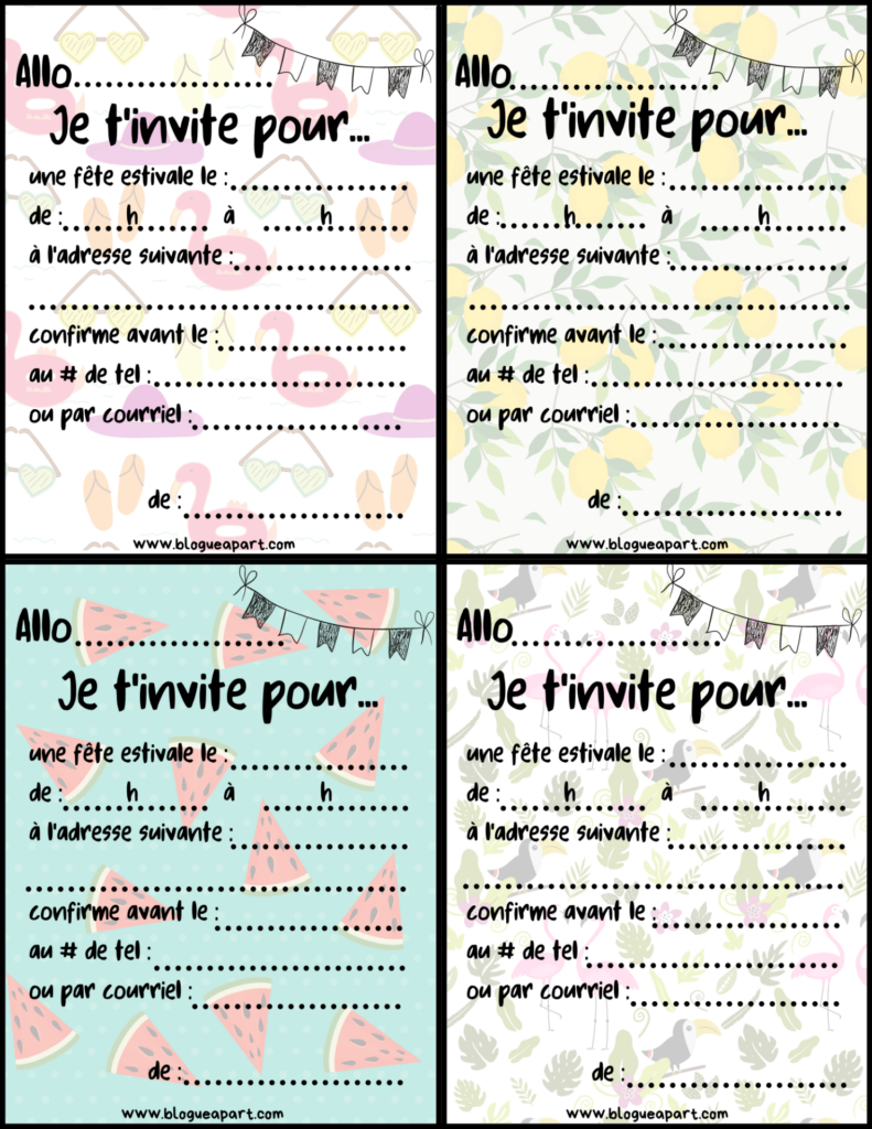 Mes Cartes Dinvitation
