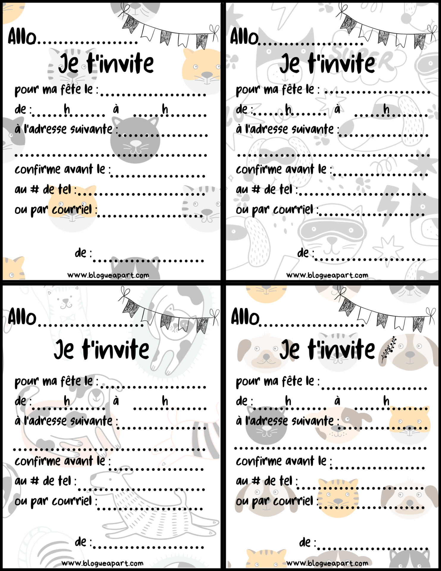 Mes Cartes Dinvitation