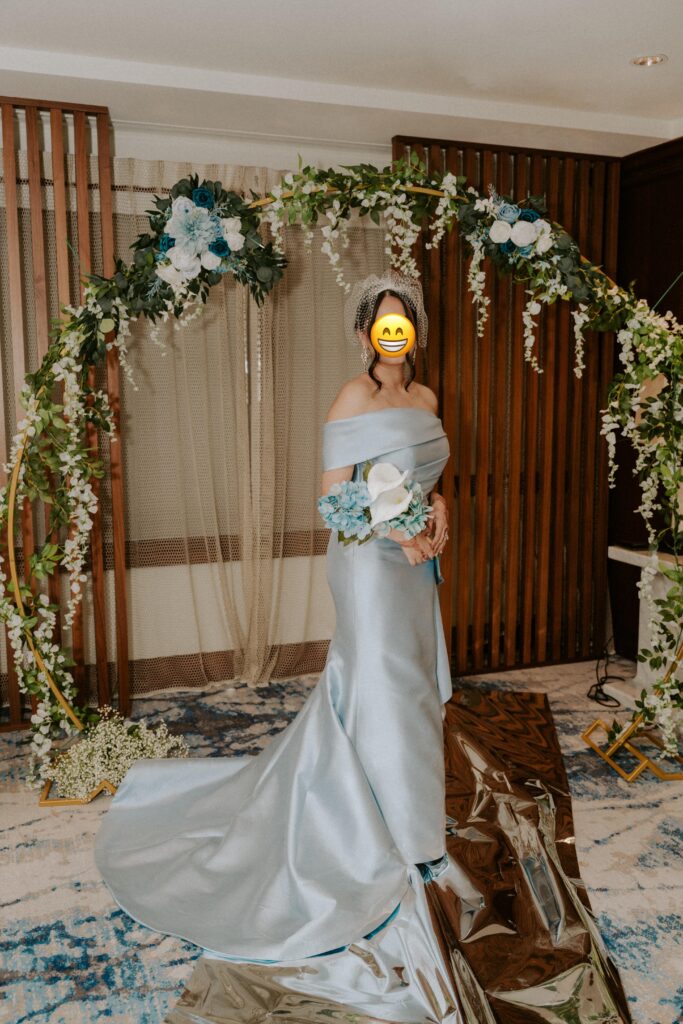 My Custom Nontraditional Wedding Dress