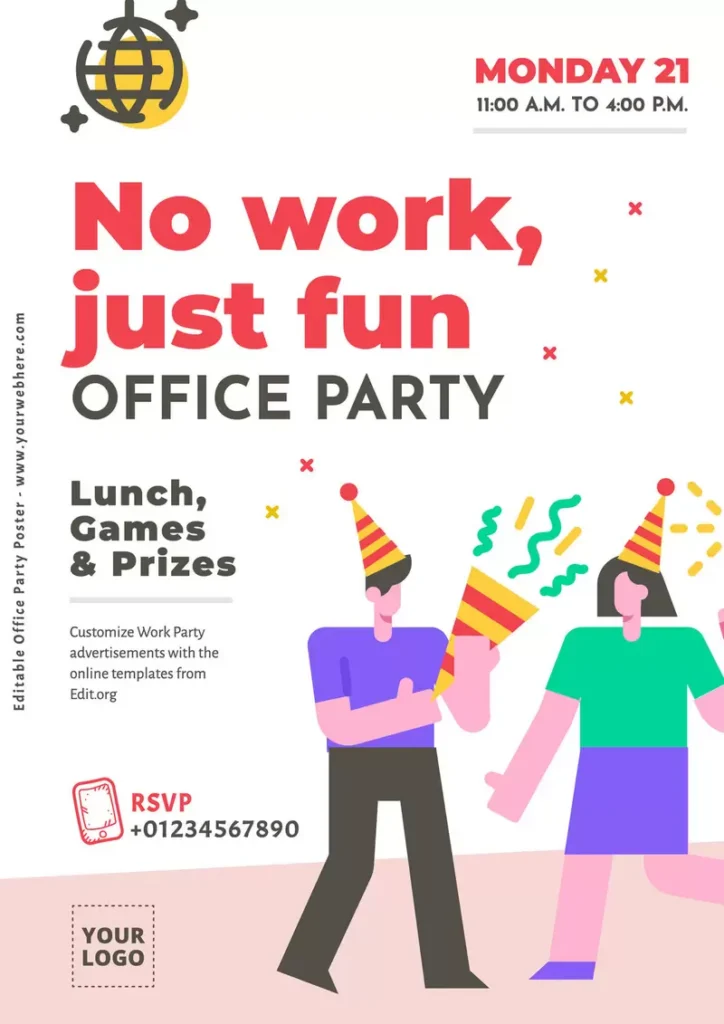 Office Party Invitations Office Party Invitations