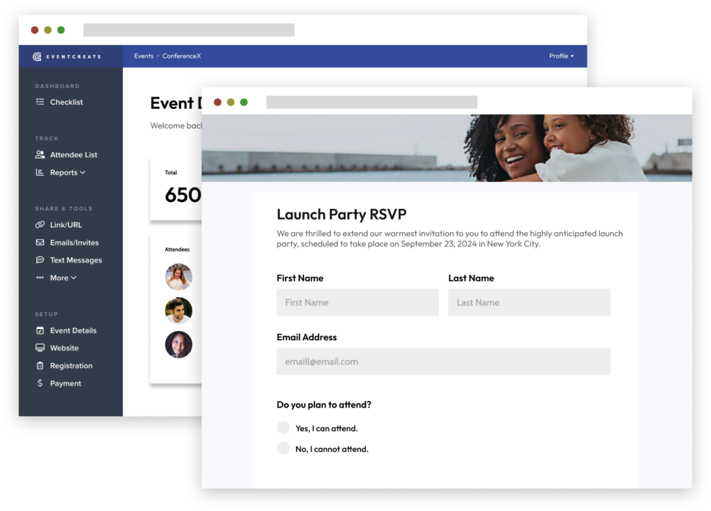 Online Rsvp