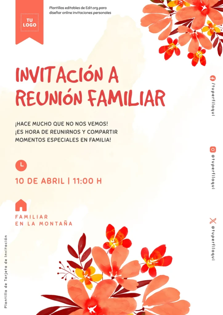 Plantillas Invitaciones