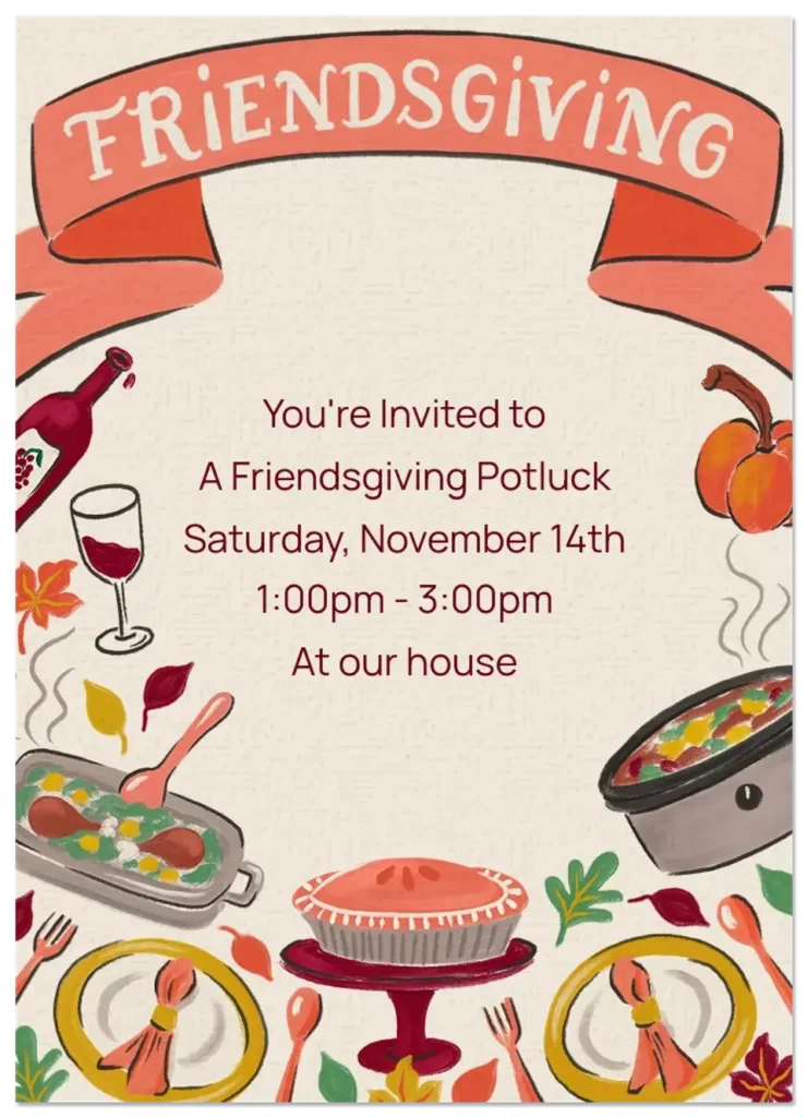 Potluck Dinner