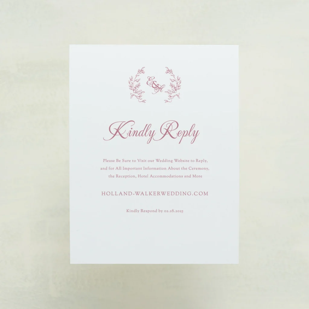 Promenade Digital Rsvp Card