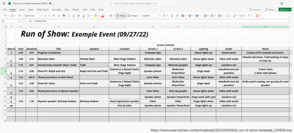Pros Cons Of Using Excel Run A Show
