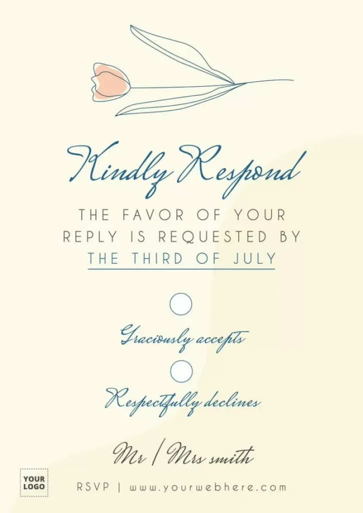 Rsvp Card Templates