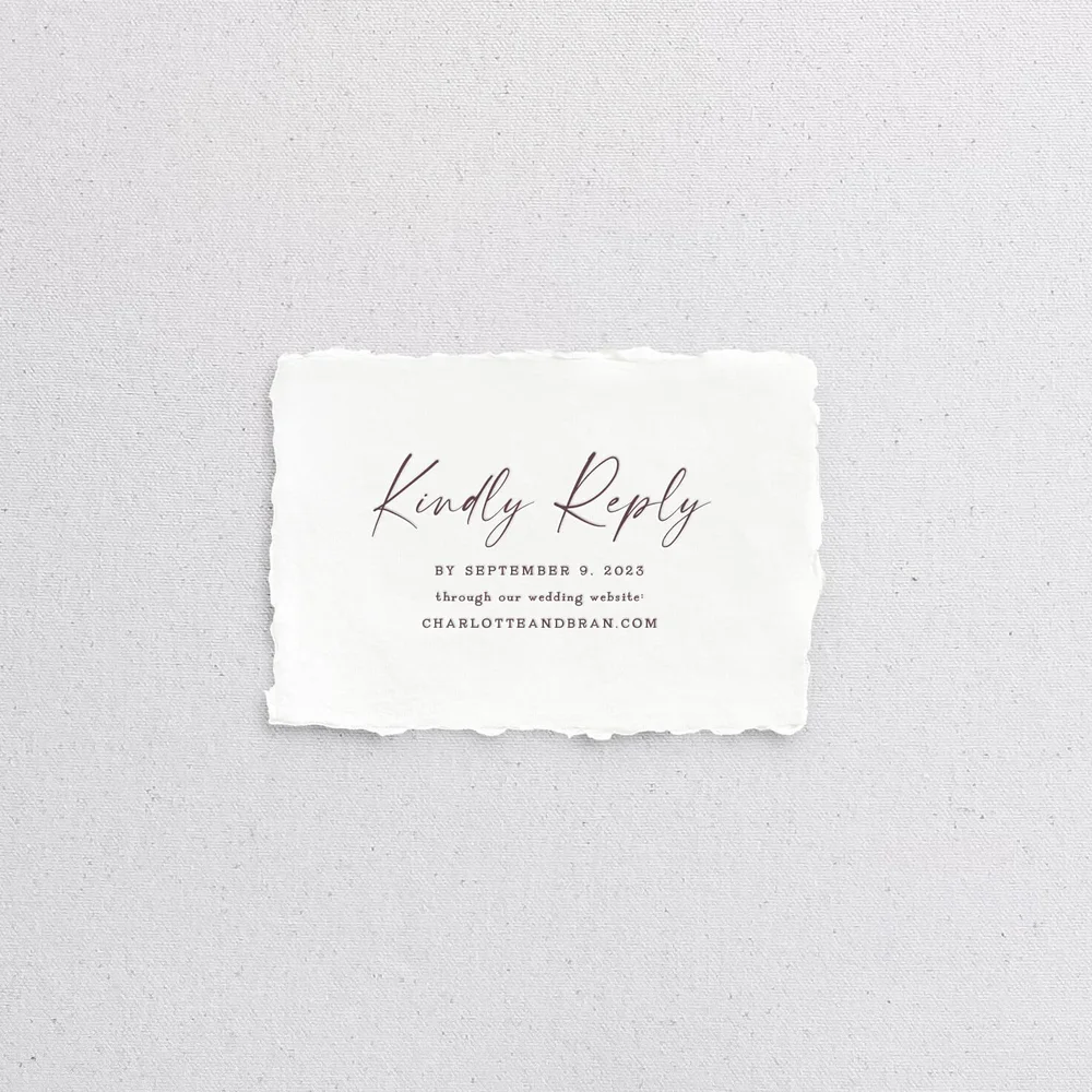 Rsvp Online Cards