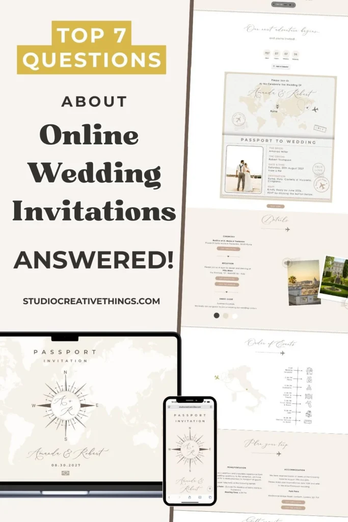 Top 7 Questions About Online Wedding Invitations Answered