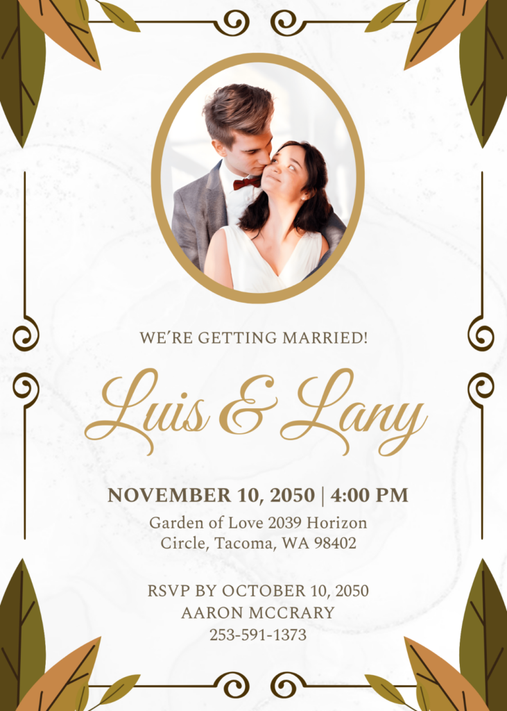 Wedding Invitation Template