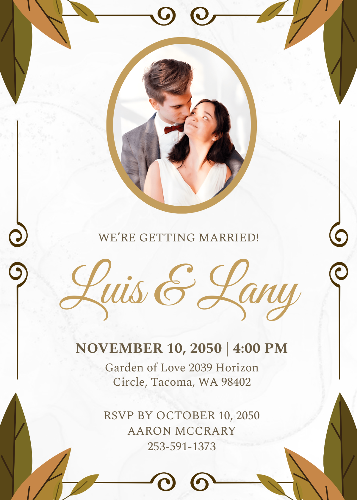 Wedding Invitation Template