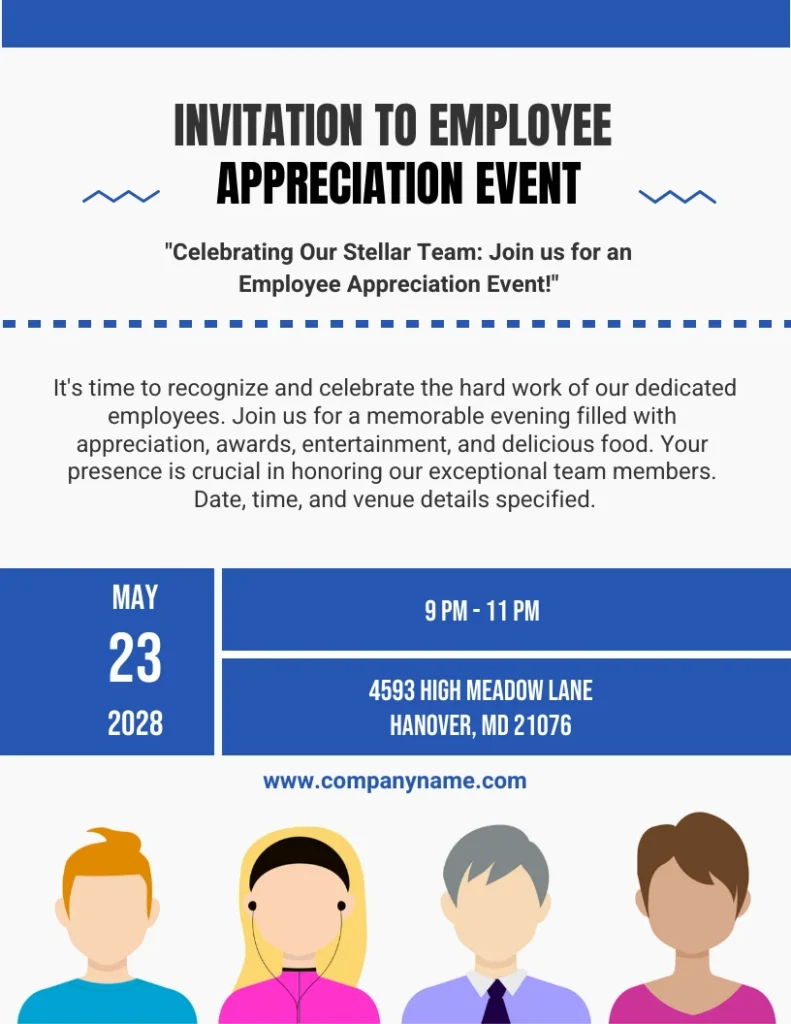 White And Blue Minimalist Simple Playful Appreciation Company Event Invitation F1ca1bb6 3d0a 4638 91f6 C9bcb9bdf1cb