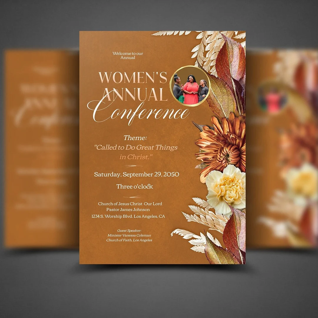 Womens Conference Invitation Template